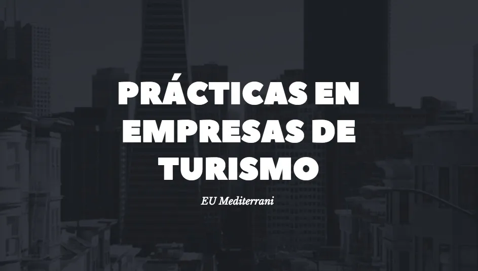 practicas en empresas de turismo