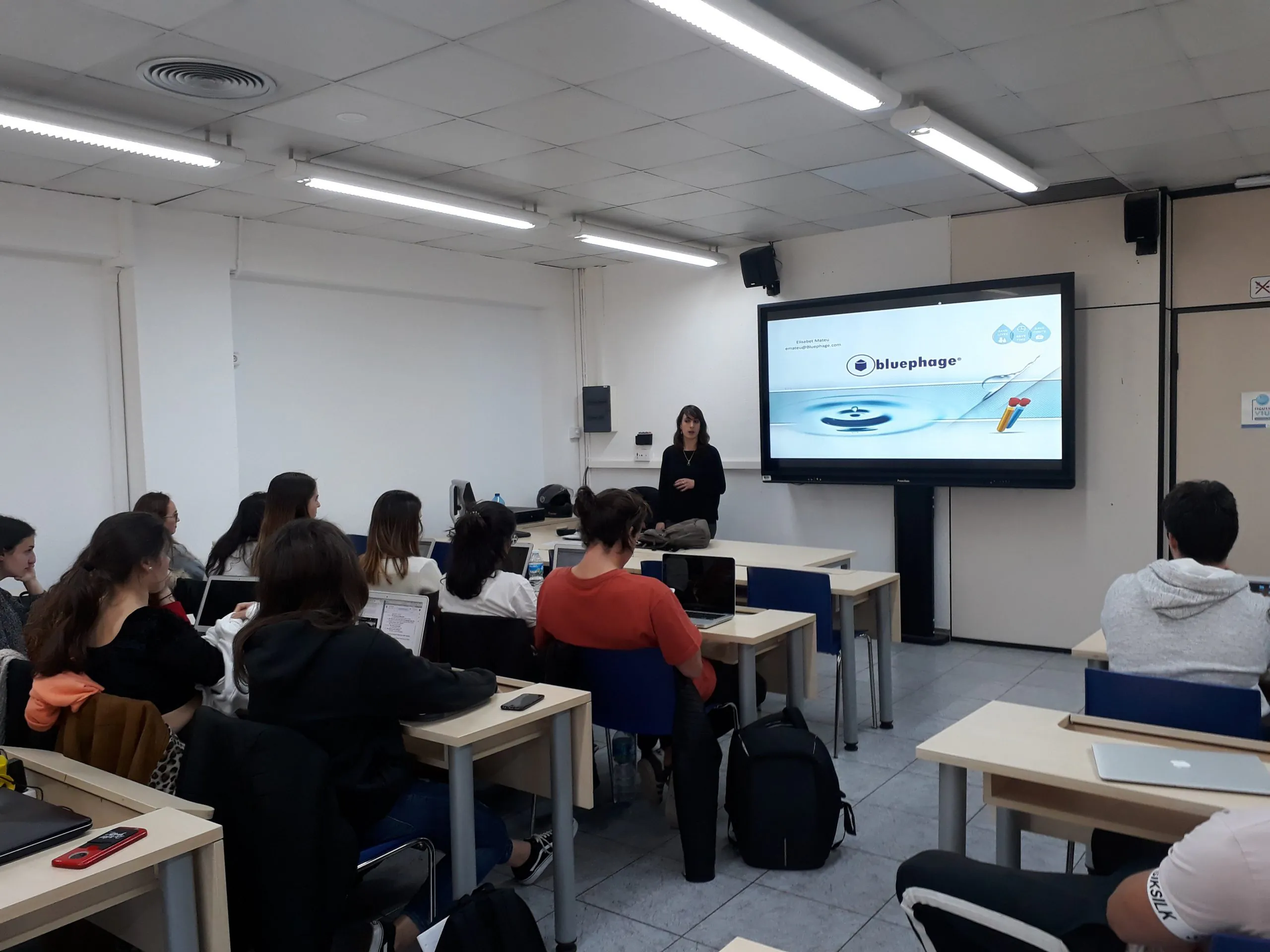 ELISABET MATEU DE BLUEPHAGE A EU MEDITERRANI